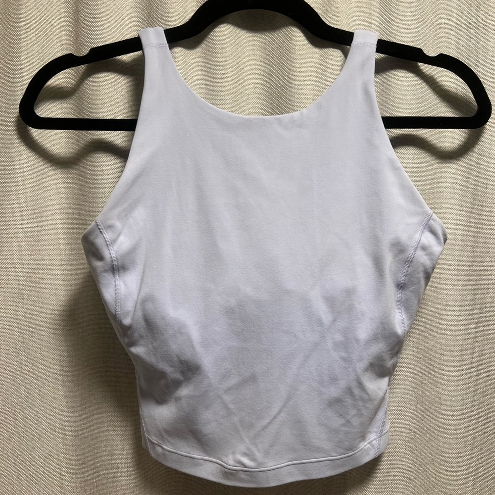 Lululemon Baby Blue Align High Neck Tank